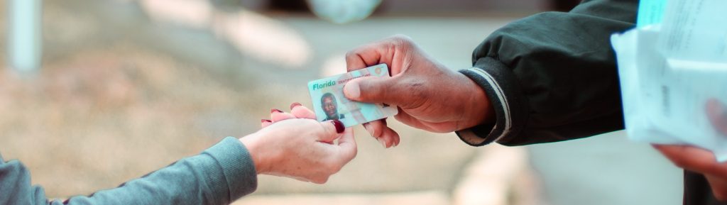 An idea is handed off from a volunteer to a client